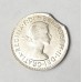 AUSTRALIA 1963 . THREEPENCE . ERROR . CLIPPED FLAN OR BITTEN EDGE